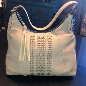 orYANY Pebble Leather Hobo w/ Braided Detail -Alli